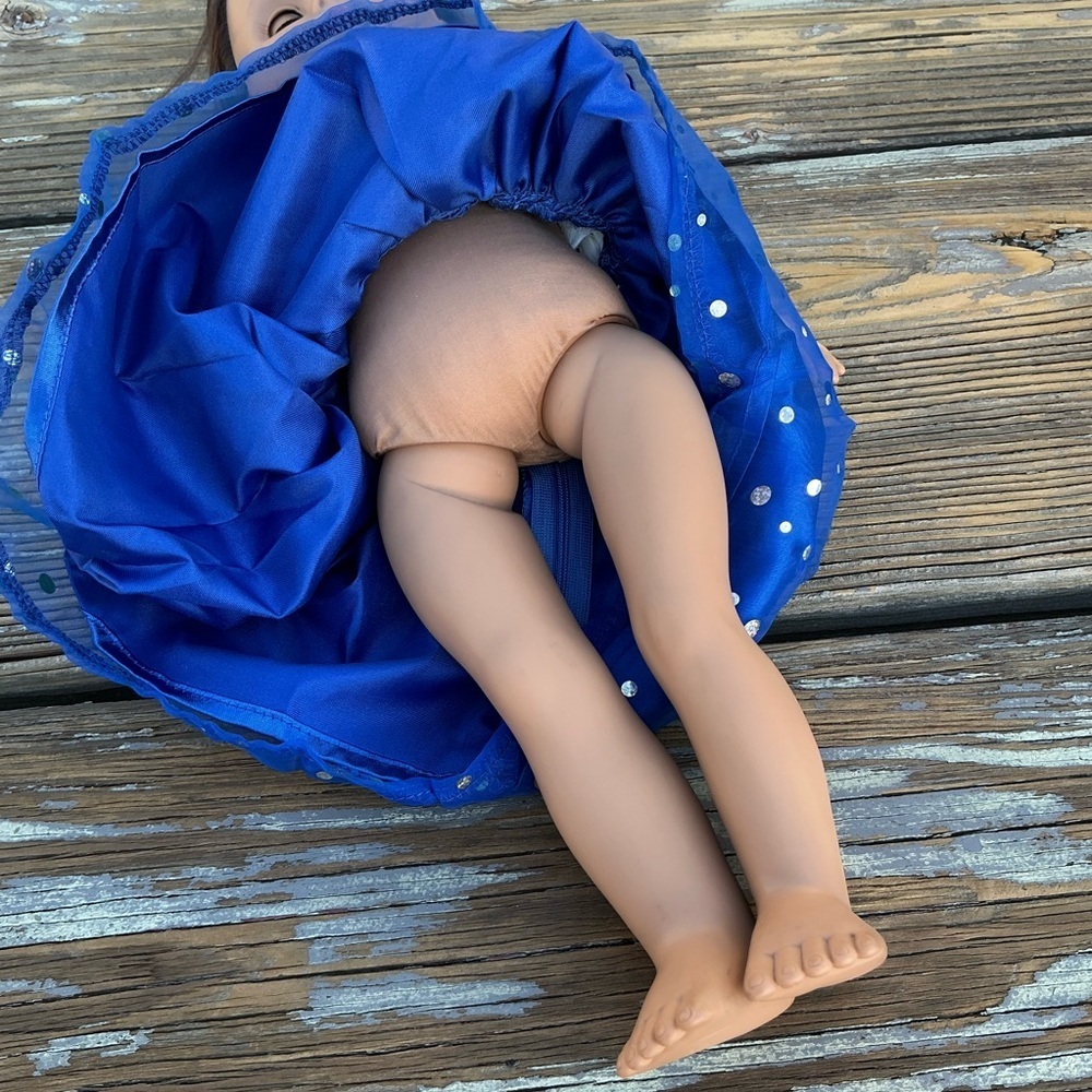 Alexander Doll Co 2024 18’ Inches Hair Dark Brown Eyes Open/Close - Picture 5 of 16